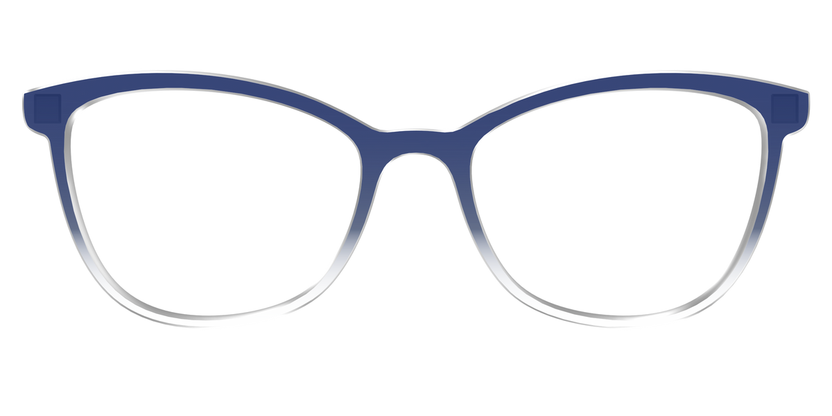 The Navy Gradient Crystal - Front Top Image - Pair Eyewear