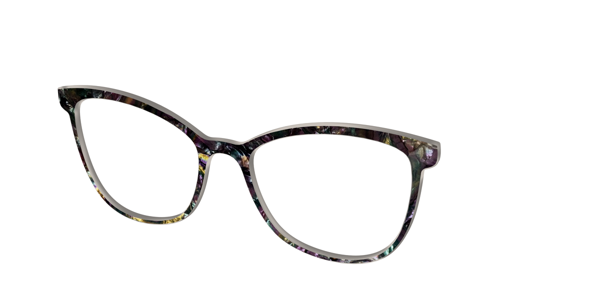 The Nightfall Pearl Marble - Angle Top Image - Pair Eyewear