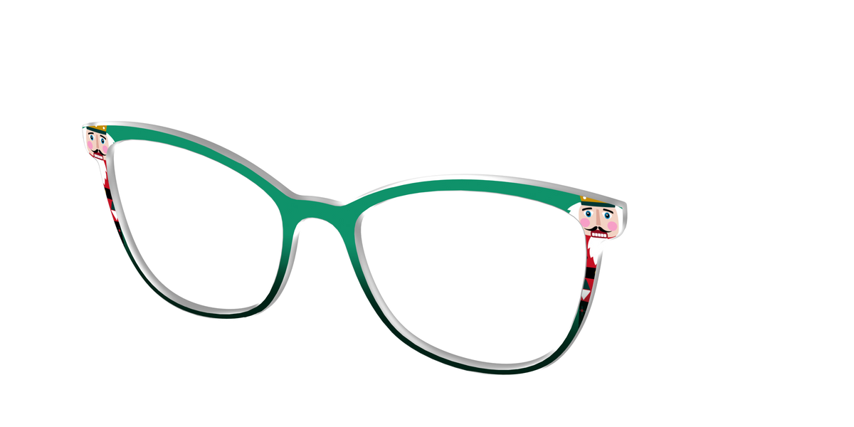 The Novel Nutcrackers - Angle Top Image - Pair Eyewear