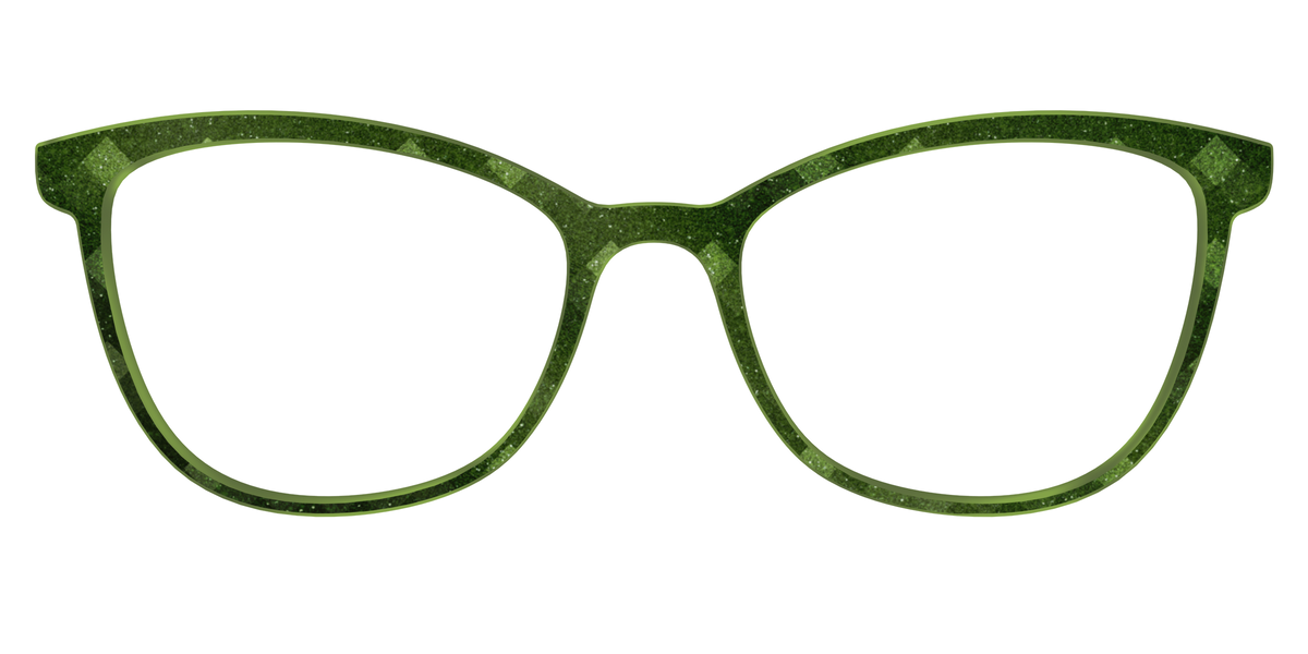 The Olive Geo - Front Top Image - Pair Eyewear