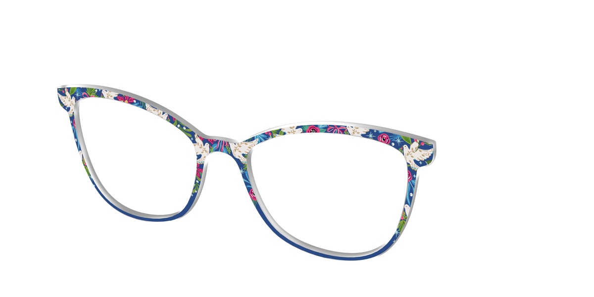 The Peaceful Blossoms - Angle Top Image - Pair Eyewear