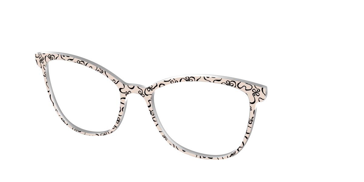The Romantic Ribbons - Angle Top Image - Pair Eyewear