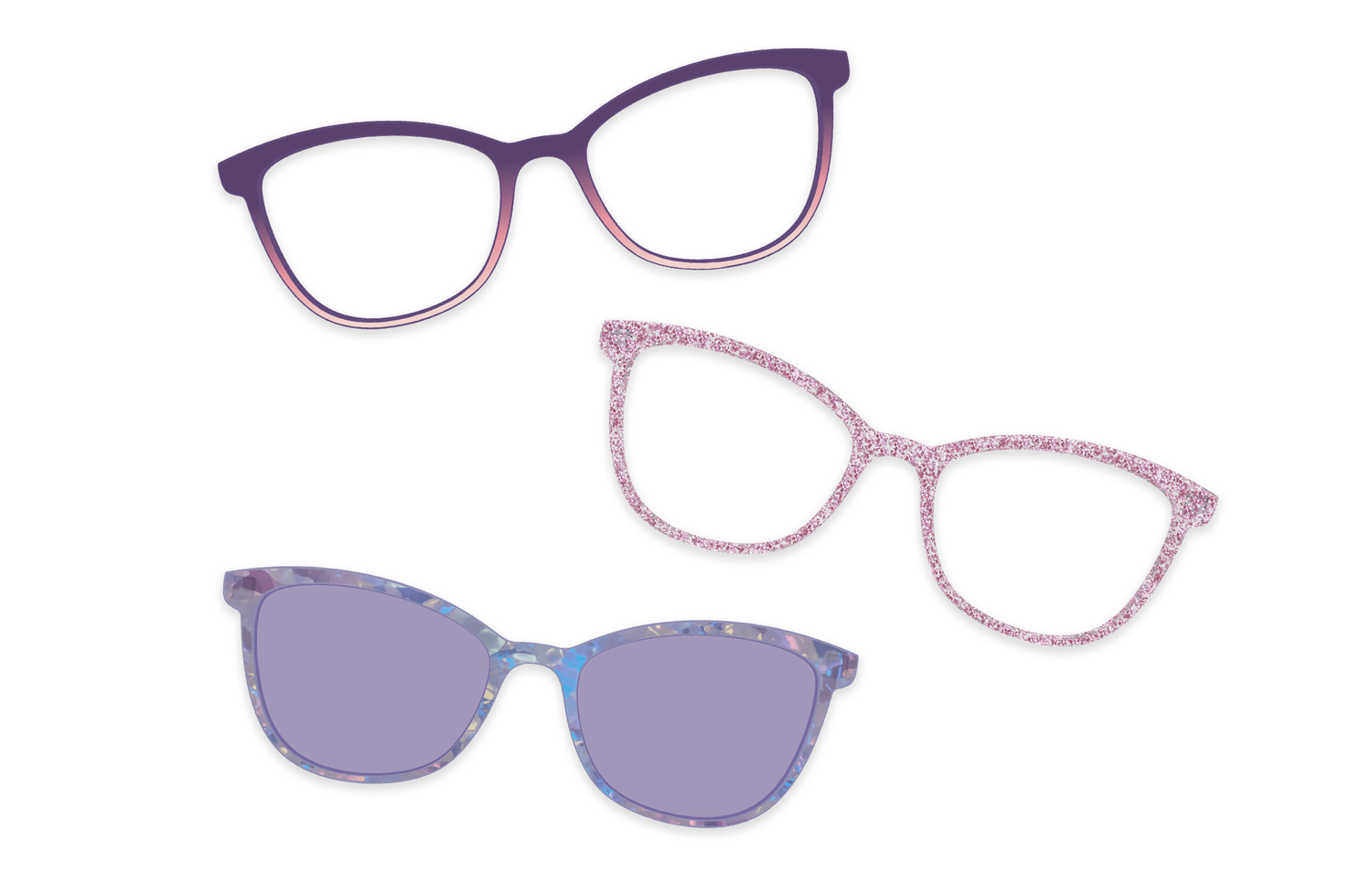Rose Gold Metal - Set - Product Image 1 - Pair Eyewear