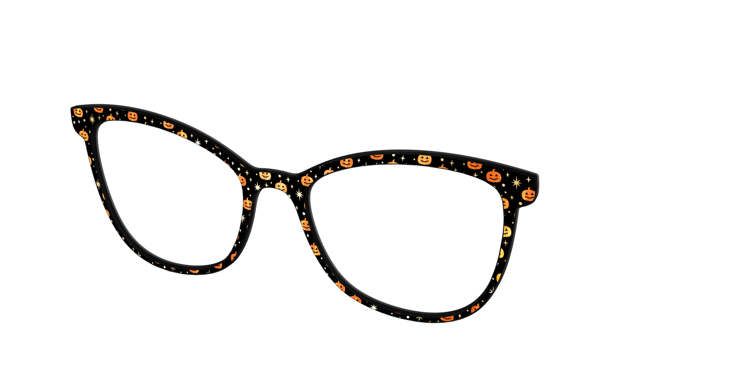 The Shimmer Jack-o'-Lanterns - Angle Top Image - Pair Eyewear