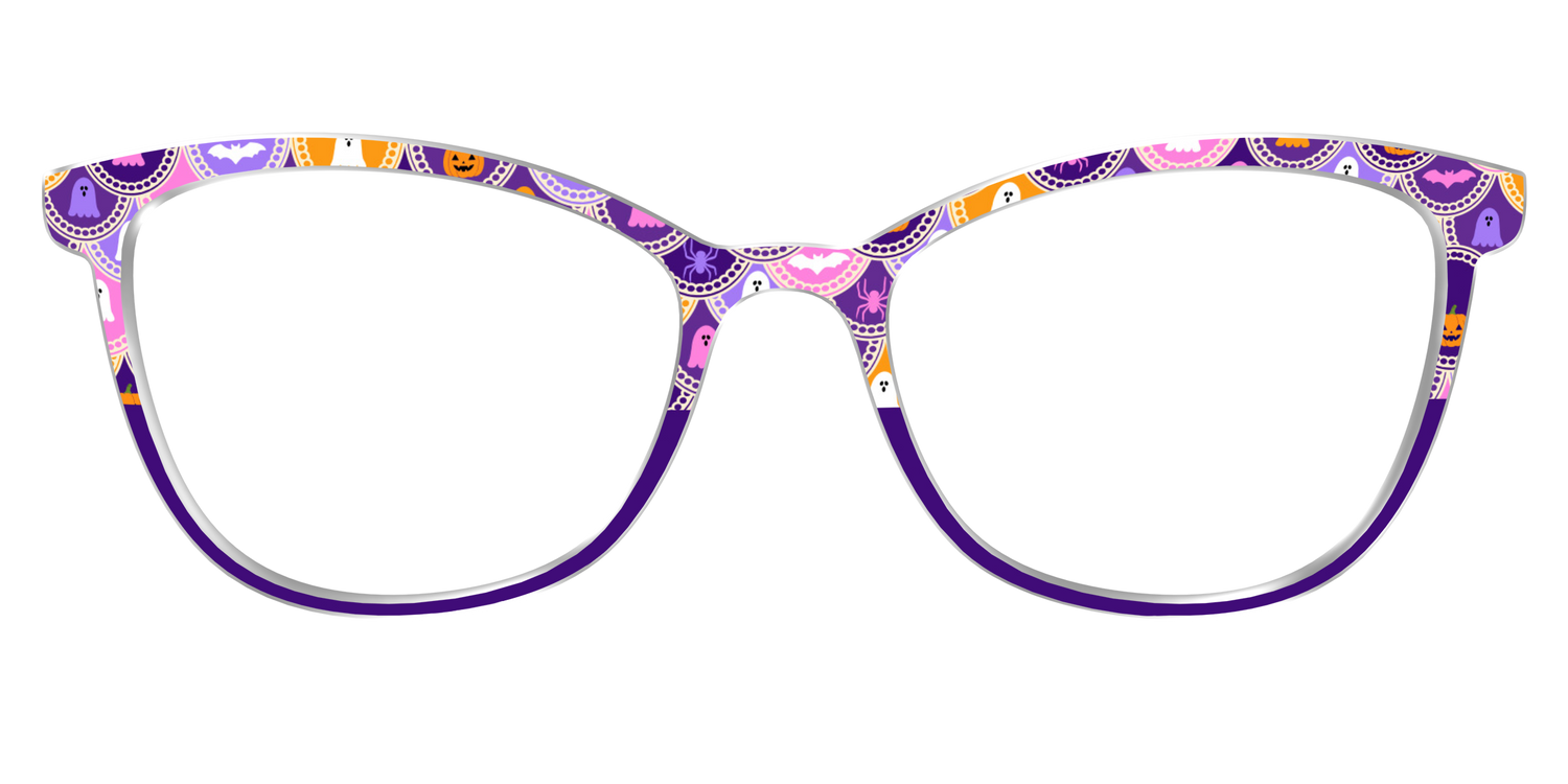 The Spooky Scallop Split - Front Top Image - Pair Eyewear