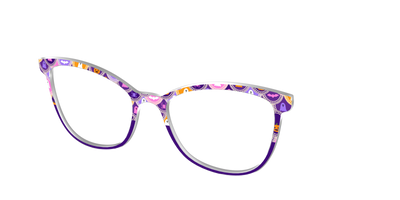 The Spooky Scallop Split - Angle Top Thumbnail - Pair Eyewear