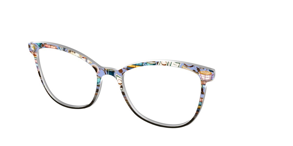 The Study Date - Angle Top Image - Pair Eyewear