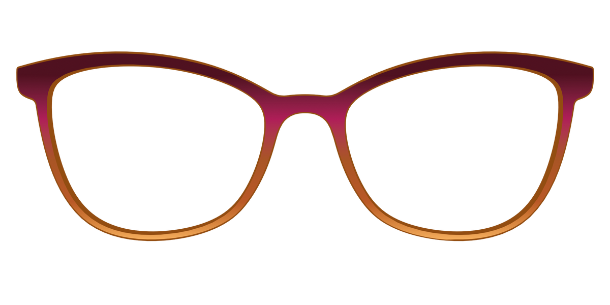 The Umber to Ochre Gradient - Front Top Image - Pair Eyewear