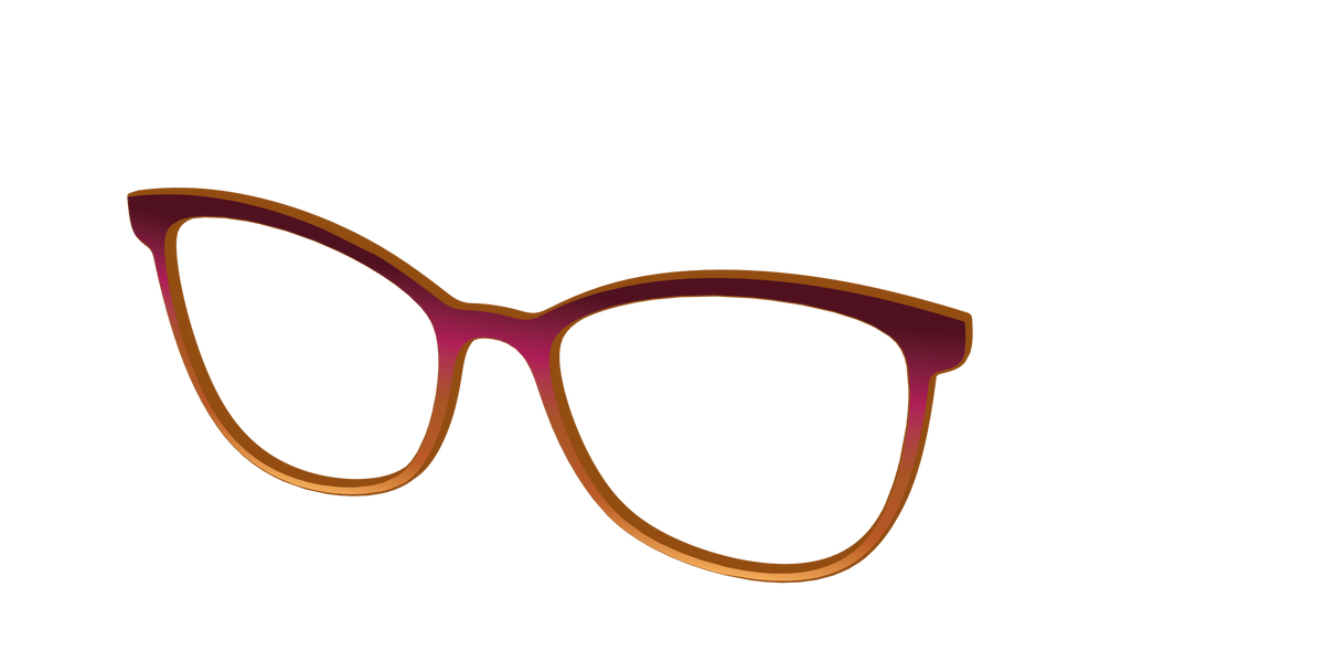 The Umber to Ochre Gradient - Angle Top Image - Pair Eyewear
