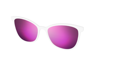 The Polarized White Sun Top - Angle Top Thumbnail - Pair Eyewear
