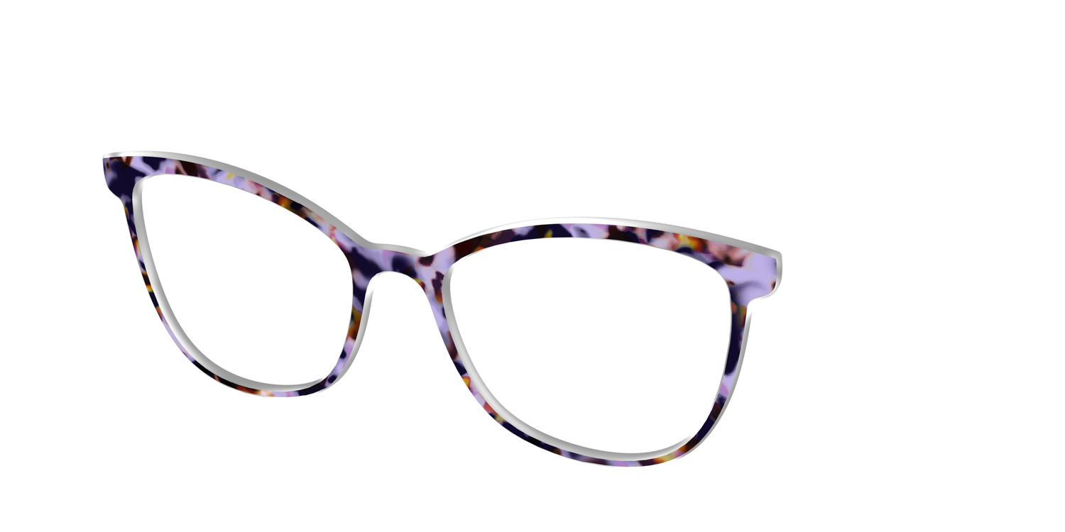 The Wildberry Tortoise - Angle Top Image - Pair Eyewear