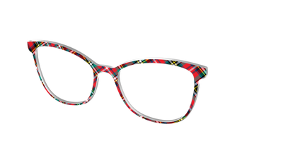 The Winter Plaid - Angle Top Thumbnail - Pair Eyewear