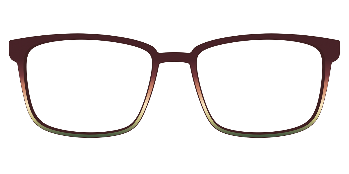 The Acorn to Moss Gradient - Front Top Image - Pair Eyewear