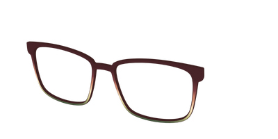 The Acorn to Moss Gradient - Angle Top Thumbnail - Pair Eyewear