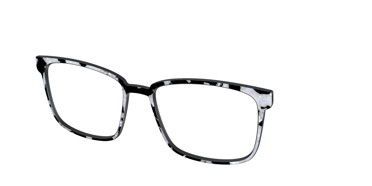 The Black & White Pearl Tortoise - Angle Top Image - Pair Eyewear
