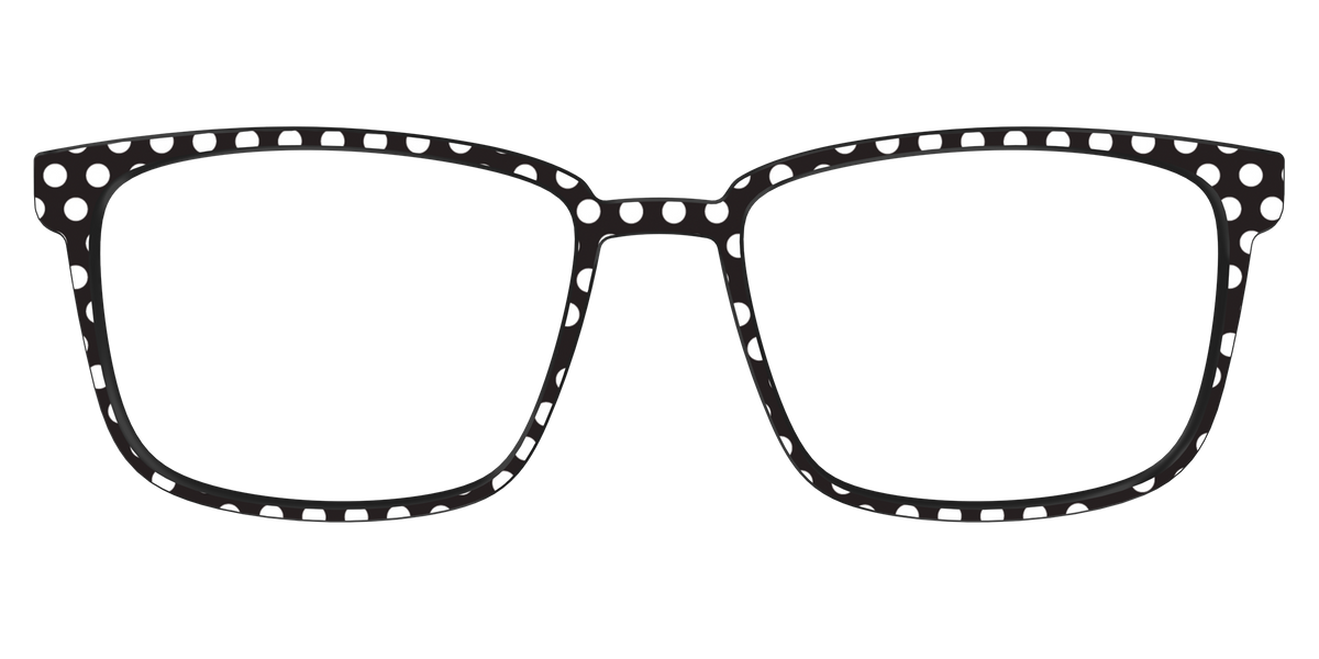The Black Polka Dots - Front Top Image - Pair Eyewear