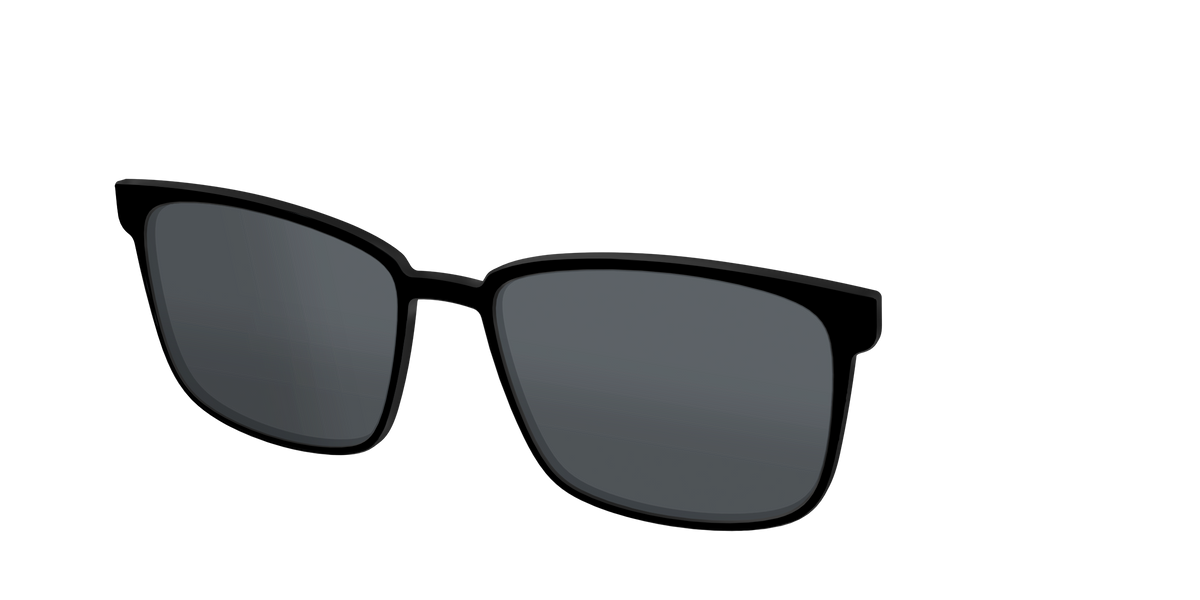 The Polarized Black Sun Top - Angle Top Image - Pair Eyewear