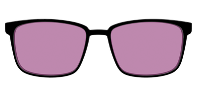 The Black with Pink Racquet Sport lens - Front Top Thumbnail - Pair Eyewear