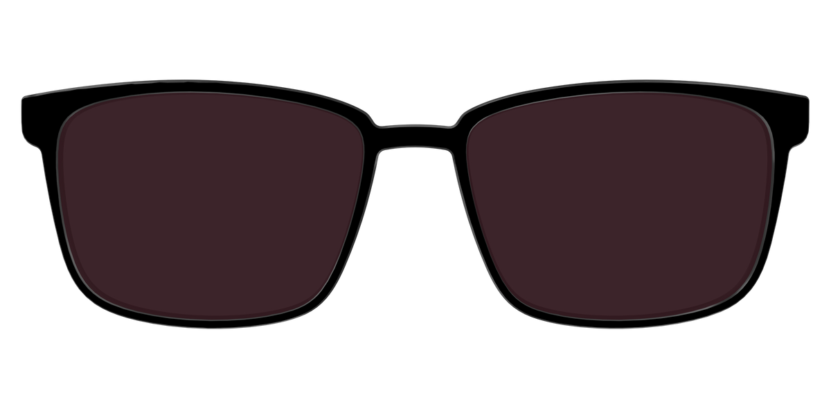 The Black with Water lens - Front Top Image - Pair Eyewear