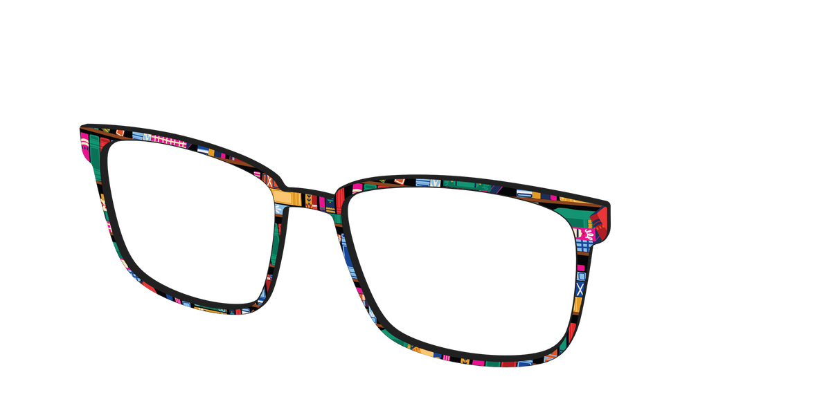 The Book Club - Angle Top Image - Pair Eyewear
