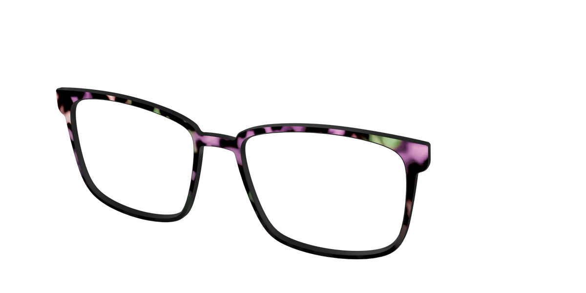 The Boysenberry Tortoise - Angle Top Image - Pair Eyewear