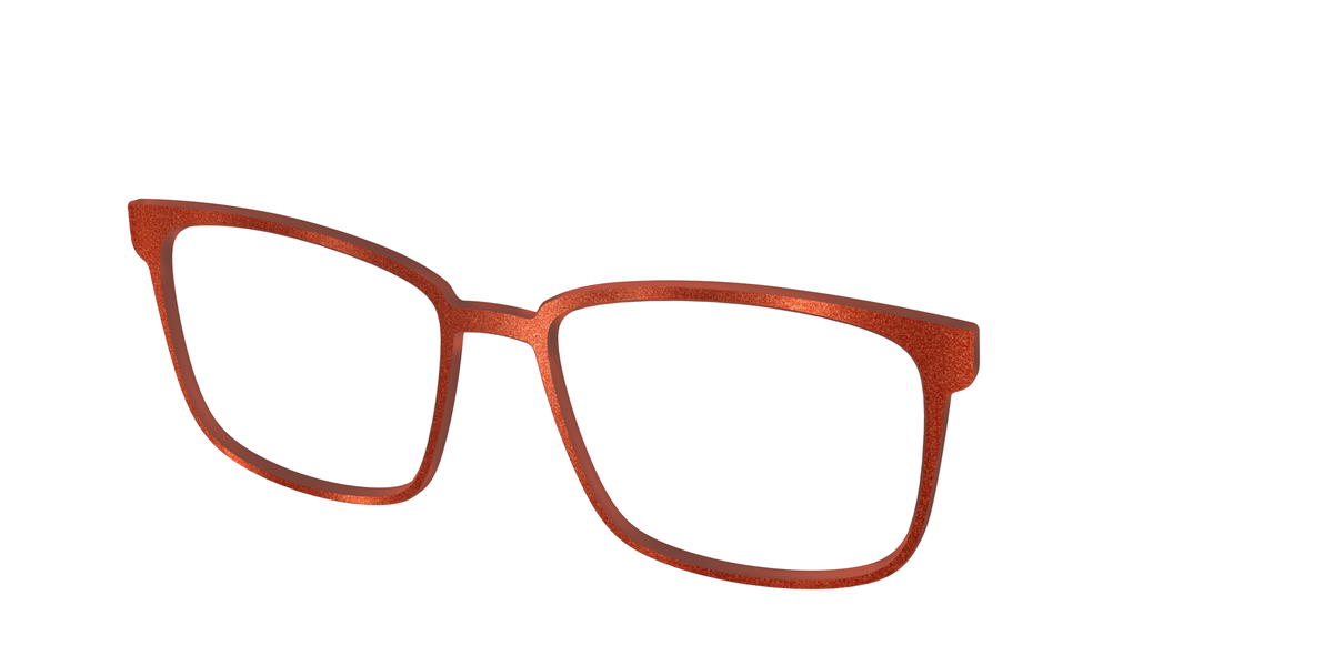 The Burnt Orange Shimmer - Angle Top Image - Pair Eyewear