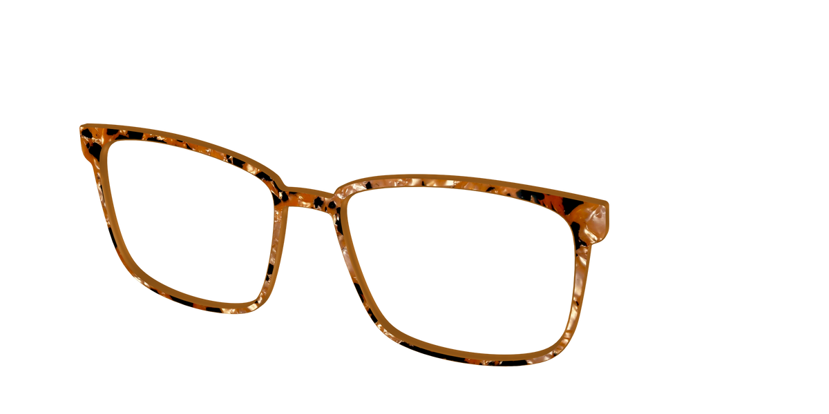 The Caramel Pearl Tortoise - Angle Top Image - Pair Eyewear