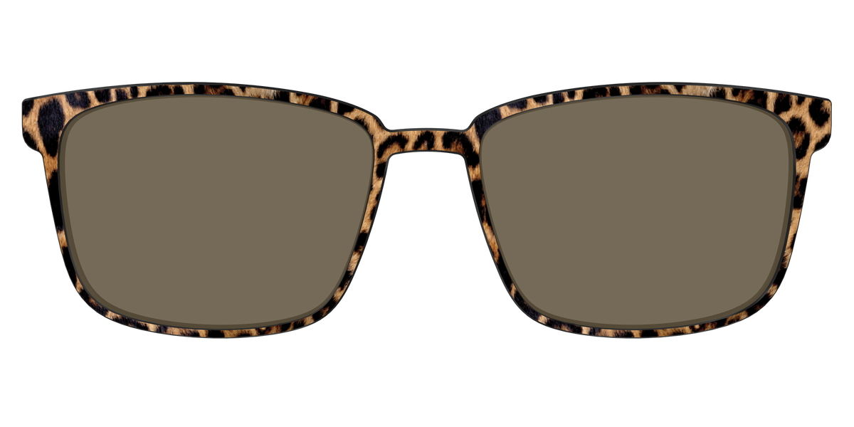 The Polarized Cheetah Spots Sun Top - Front Top Image - Pair Eyewear