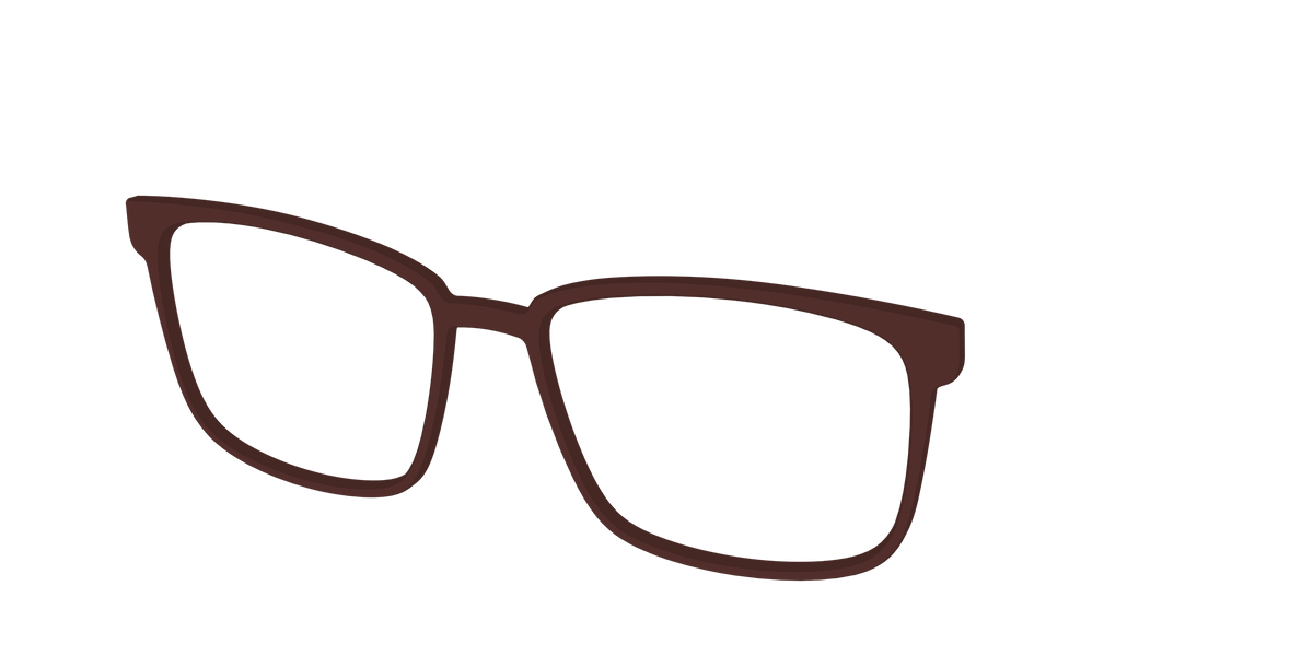 The Chocolate - Angle Top Image - Pair Eyewear