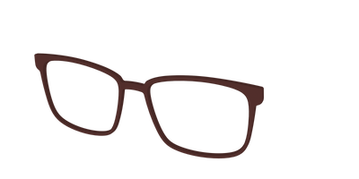 The Chocolate - Angle Top Thumbnail - Pair Eyewear
