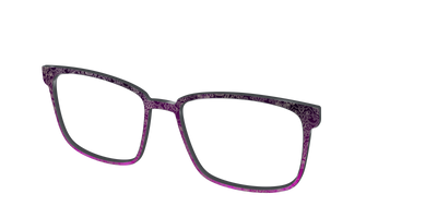 The Dark Romance Foil Damask - Angle Top Thumbnail - Pair Eyewear