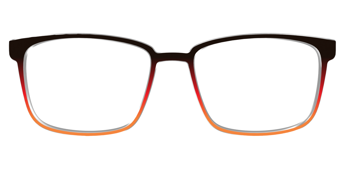 The Espresso to Pumpkin Gradient - Front Top Image - Pair Eyewear