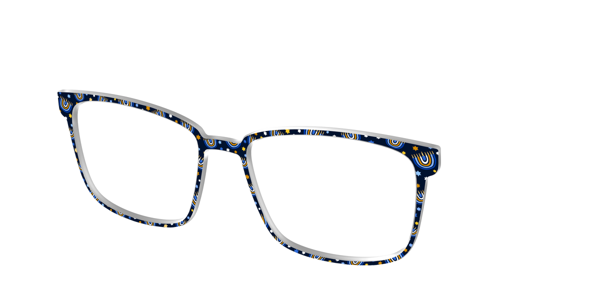 The Hanukkah Menorahs - Angle Top Image - Pair Eyewear
