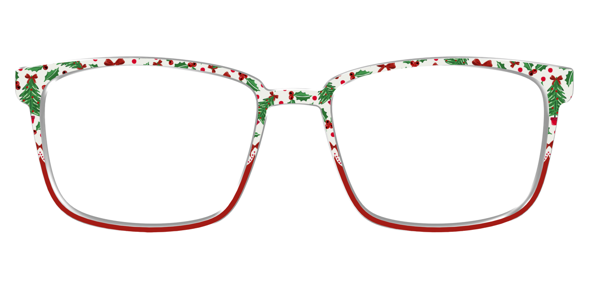 The Holly Jolly Split - Front Top Image - Pair Eyewear