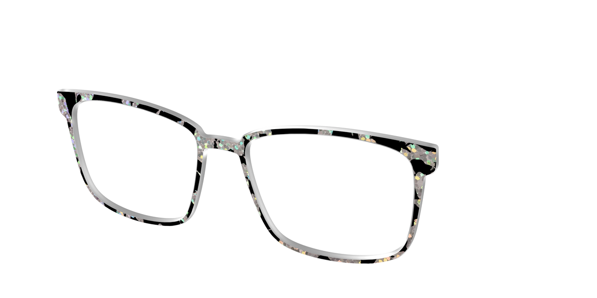 The Holographic Mottled Tortoise - Angle Top Image - Pair Eyewear