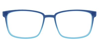 The Indigo to Sky Blue Gradient Crystal - Front Top Thumbnail - Pair Eyewear