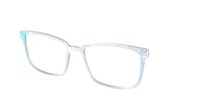 The Iridescent Pearl Marble Crystal - Angle Top Thumbnail - Pair Eyewear