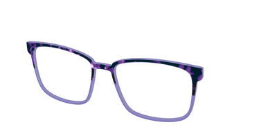 The Iris Tortoise Crystal Split - Angle Top Thumbnail - Pair Eyewear