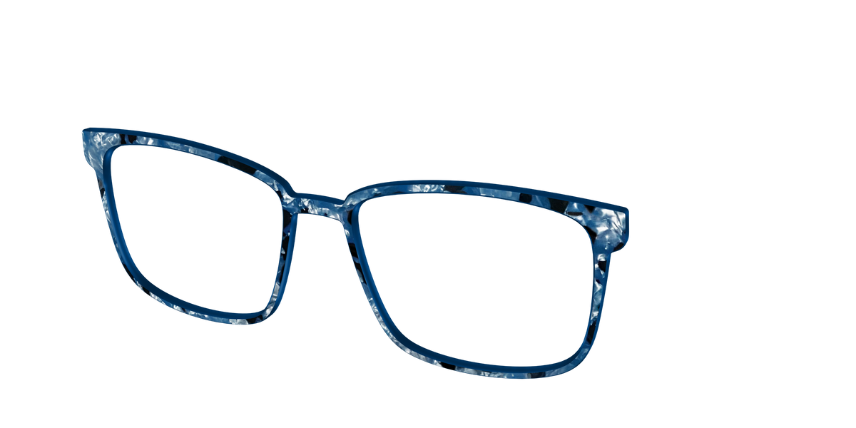 The Midnight Blue Pearl Tortoise - Angle Top Image - Pair Eyewear