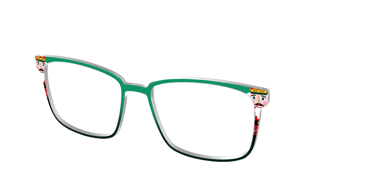 The Novel Nutcrackers - Angle Top Image - Pair Eyewear