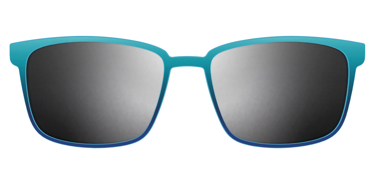 The Polarized Ocean Blue Sun Top - Front Top Image - Pair Eyewear