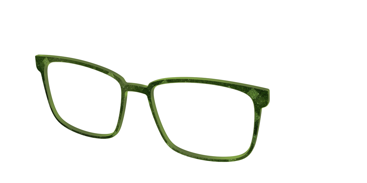 The Olive Geo - Angle Top Image - Pair Eyewear