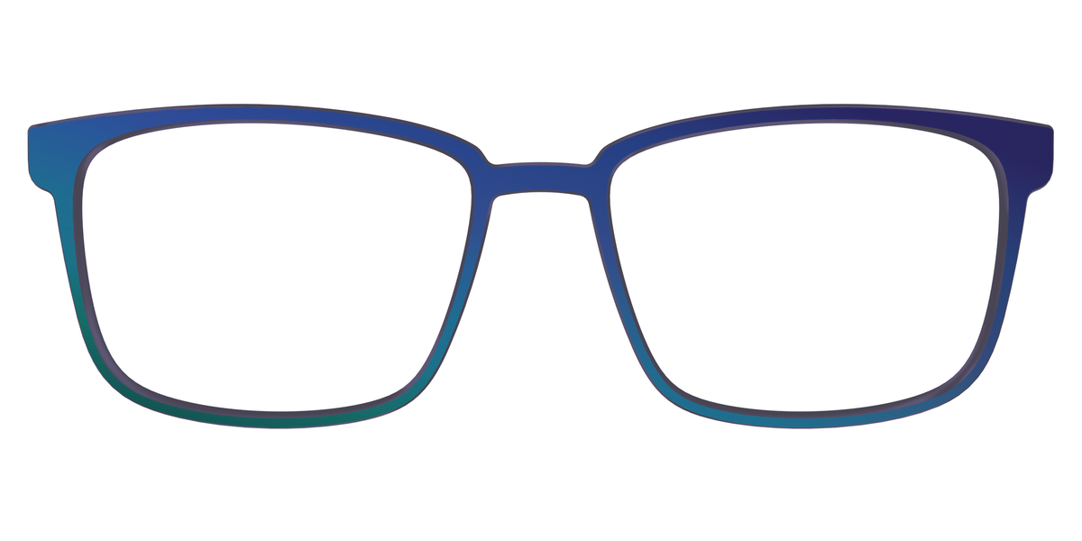 The Peacock Ombre - Front Top Image - Pair Eyewear