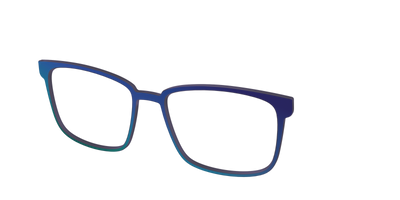 The Peacock Ombre - Angle Top Thumbnail - Pair Eyewear