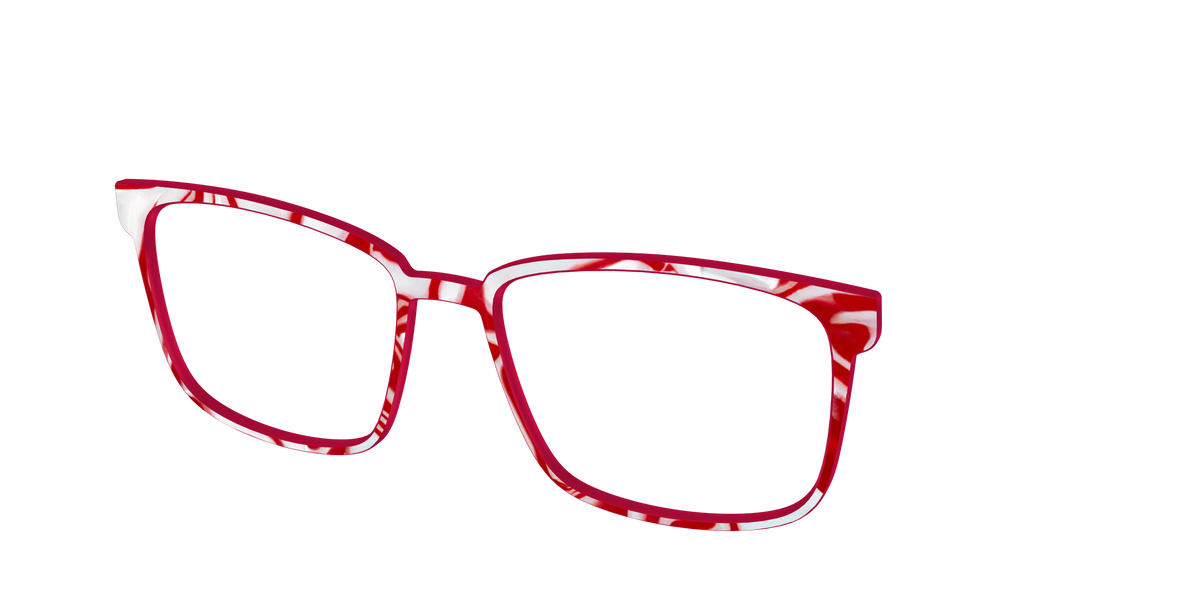 The Peppermint Swirl - Angle Top Image - Pair Eyewear
