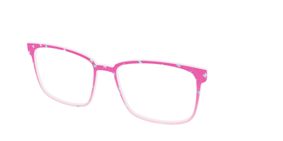 The Pink Butterfly Sparkle Crystal - Angle Top Thumbnail - Pair Eyewear