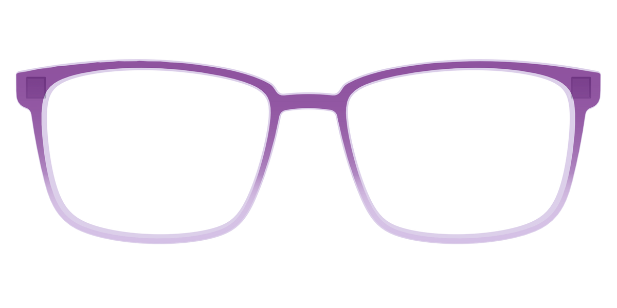 The Plum to Lilac Gradient Crystal - Front Top Image - Pair Eyewear