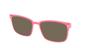 The Polarized Fruit Punch Sunburst Sun Top - Angle Top Thumbnail - Pair Eyewear
