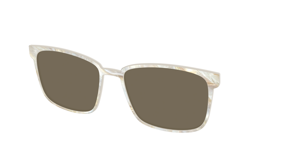 The Polarized Sandbar Pearl Sun Top - Angle Top Image - Pair Eyewear