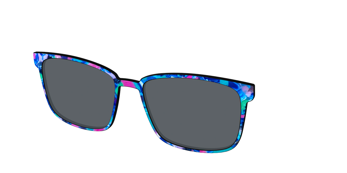 The Polarized Tropic Pearl Sun Top - Angle Top Image - Pair Eyewear